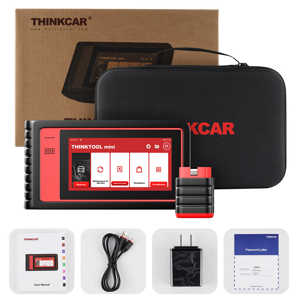 Thinktool mini Full System Máy quét ô tô 10 Chức năng OBD + 28 Chức năng Đặt lại  ABS SAS TPS BMS EPB TPMS