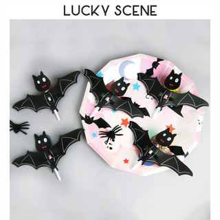 Thiệp kẹo mút trang trí halloween sáng tạo vui nhộn s01606