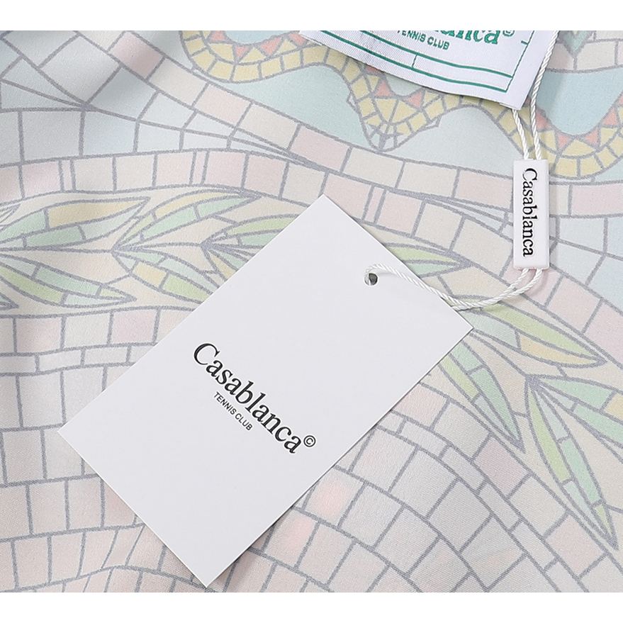 Áo Sơ Mi cotton Tay Dài In Họa Tiết Casablanca Thời Trang Cho Nam Và Nữ