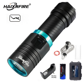 Đèn Pin Lặn Biển HaixnFire DV30 2000LM Cree XM-L2 LED 100M Chống Thấm Nước