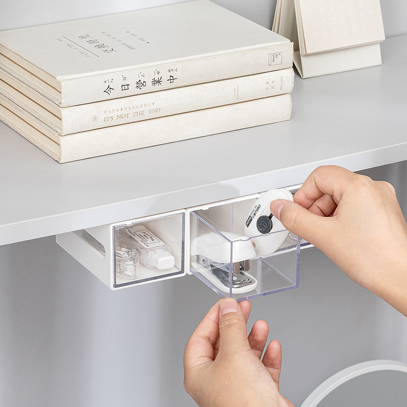 Hộp Đựng Tăm Bông, Bông Tẩy Trang, Hộp Ngăn Kéo Đa Năng Sang Chảnh Boron069