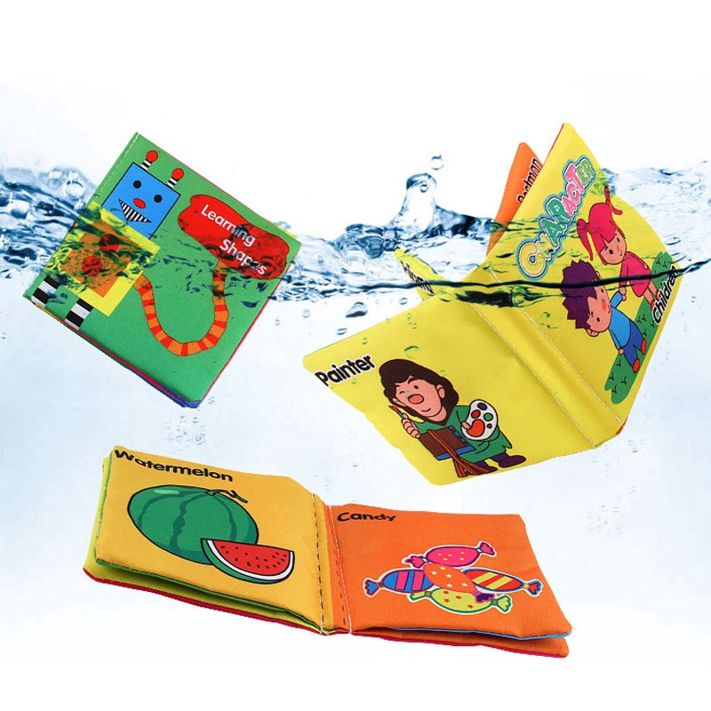 Sách Vải 3D Co Giãn Giáo Dục Sớm Cho Bé