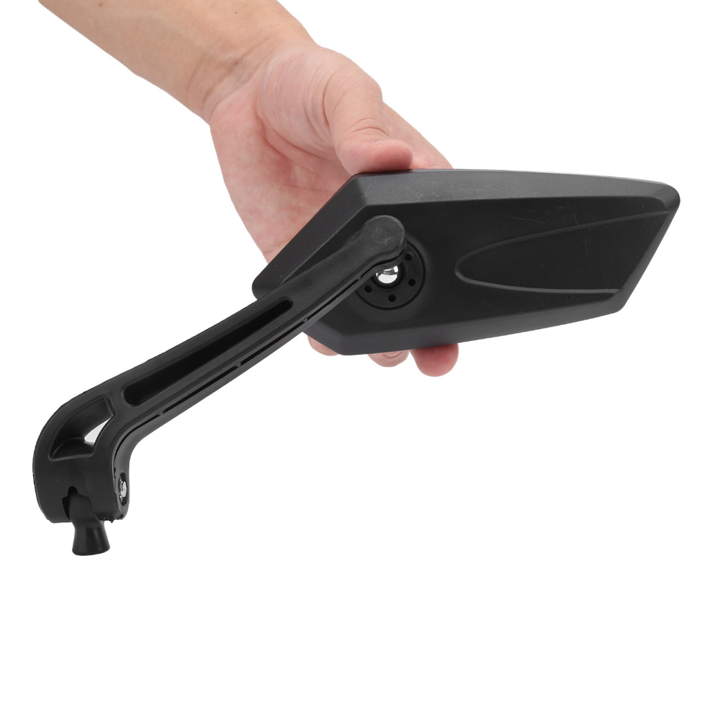 Motorlife Cặp Kính Chiếu Hậu Xe Máy Đen HD Có Thể Xoay Cho Sợi Chỉ 8Mm 10Mm Tay Ga ATV