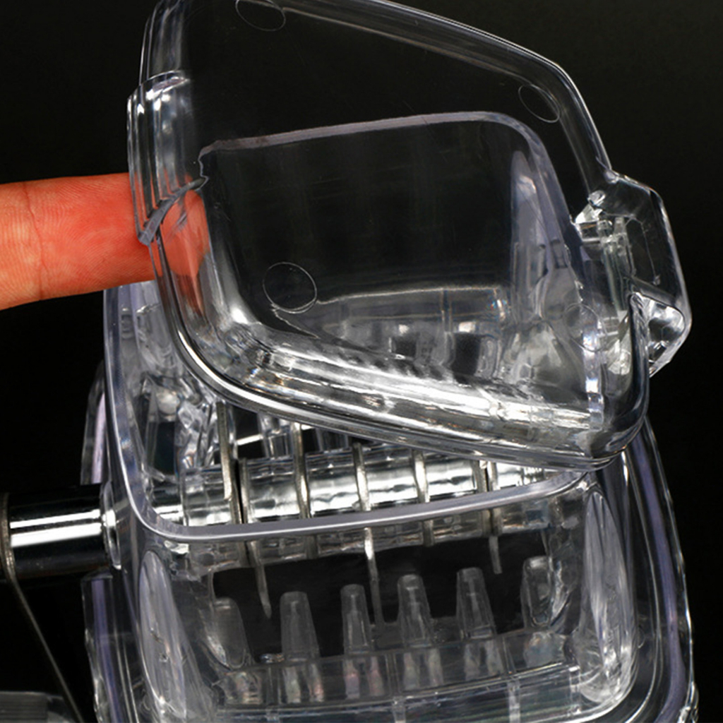 ▲ Máy Nghiền Đá Di Động 1.25L Tay Quay Tự Làm Bằng Xay Bào Cho Gia Đình Cắm Trại Ngoài Trời Sử Dụng