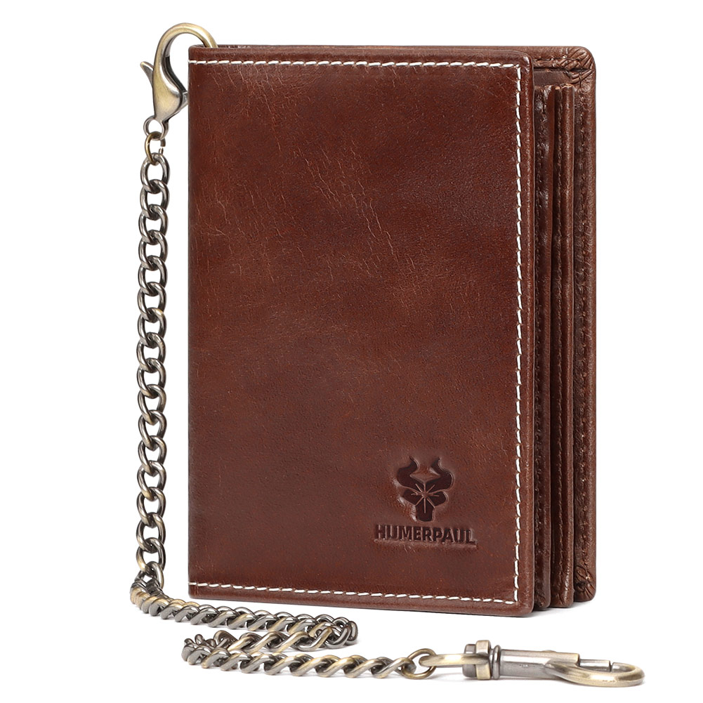 Ví Da Bò Gập Đôi Cỡ Lớn BP719 Dành Cho Nam