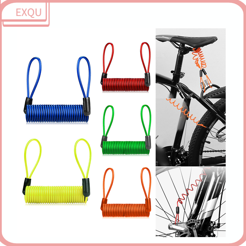 Dây Lò Xo Khóa Đĩa Phanh Chống Trộm Cho Xe Đạp / Xe Máy