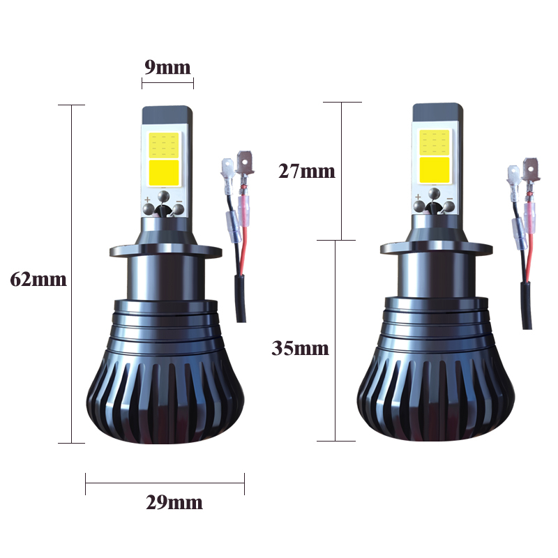 Đèn LED Sương Mù Siêu Sáng DC 24V Hai Màu Chuyên Dụng Cho Xe Hơi / Xe Tải