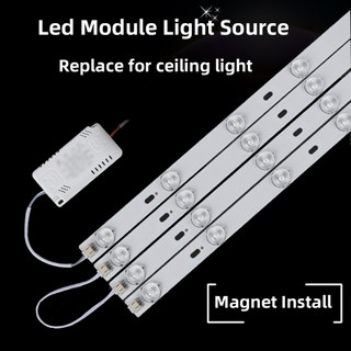  Mô Đun Đèn LED Gắn Trần Nhà Siêu Sáng 220v 15cm 22cm 31cm 40cm 52cm 60cm 70cm 