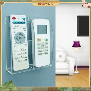 Có thể bán buôn Điều hòa không khí acrylic Hộp đựng điều khiển từ xa lưu trữ Giá treo tường