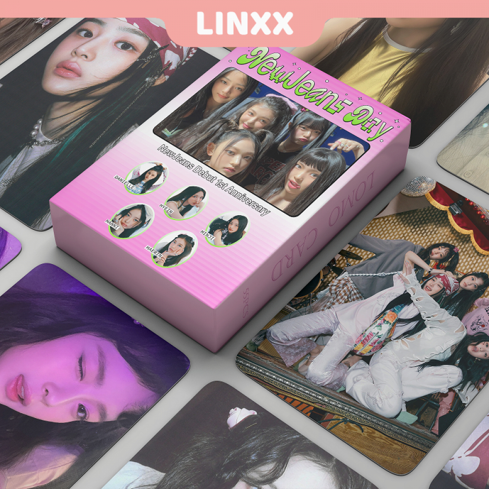 Set 55 Tấm Thẻ Ảnh Lomo Kpop 1st Anniversary 722
