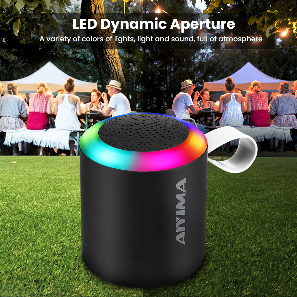 AIYIMA Mini Speaker Bluetooth 5.0 Speakers