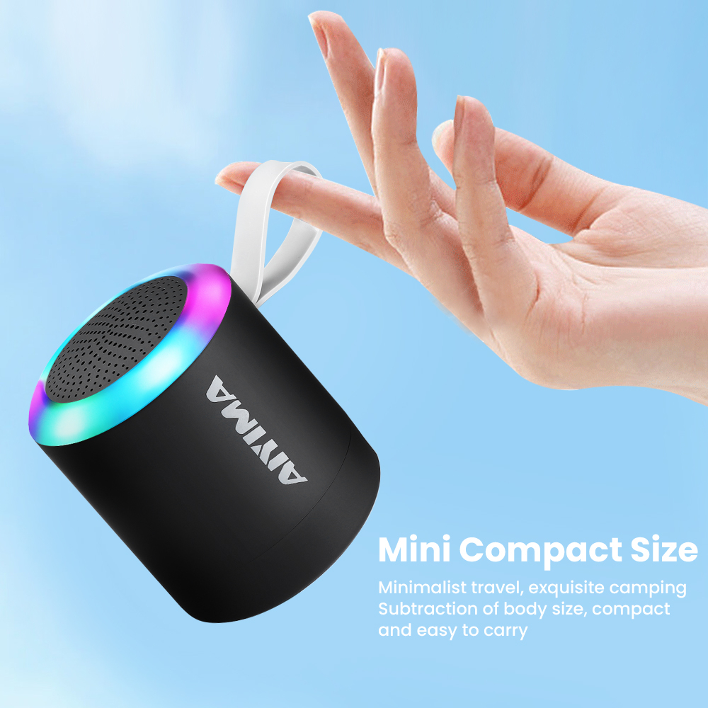 AIYIMA Mini Speaker Bluetooth 5.0 Speakers