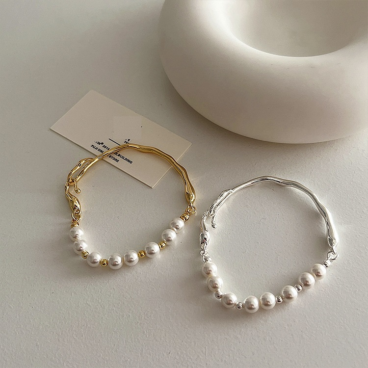 Vòng Tay Chuỗi Hạt Ngọc Trai Handmade Thời Trang Cho Nữ 2023