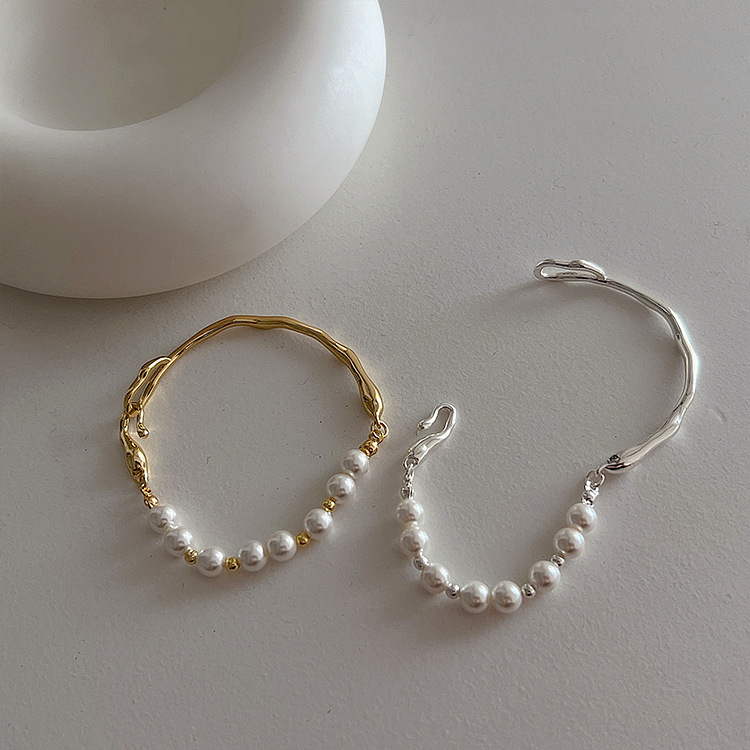Vòng Tay Chuỗi Hạt Ngọc Trai Handmade Thời Trang Cho Nữ 2023