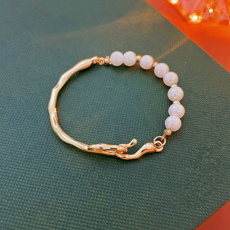 Vòng Tay Chuỗi Hạt Ngọc Trai Handmade Thời Trang Cho Nữ 2023