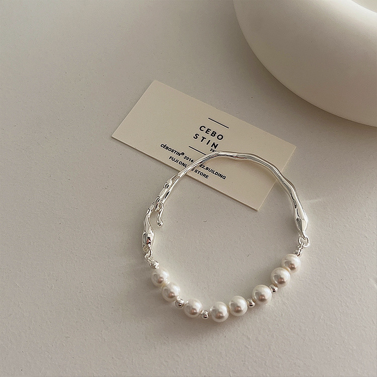 Vòng Tay Chuỗi Hạt Ngọc Trai Handmade Thời Trang Cho Nữ 2023