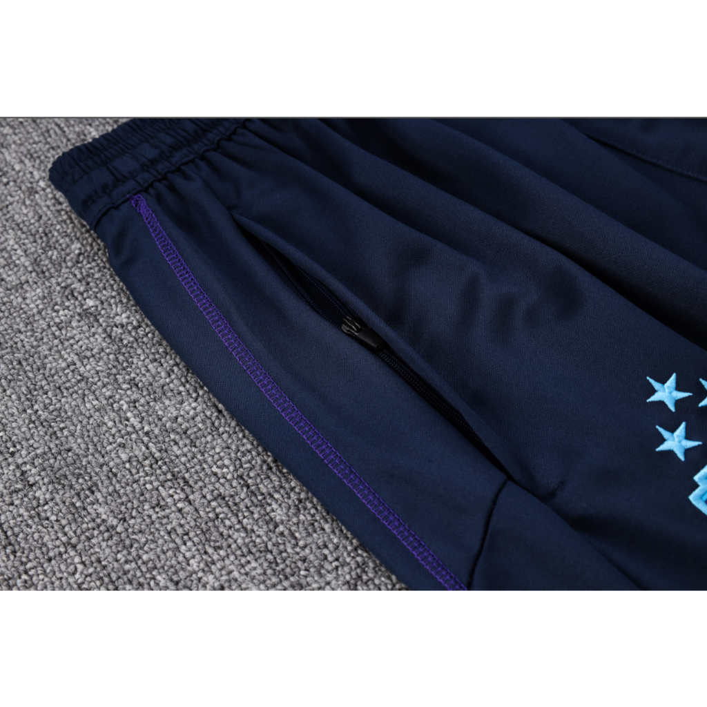 Áo Khoác Bóng Đá Tay Dài Có Khóa Kéo Nửa Thân Số 2022-23 Argentina Chất Lượng Cao Mùa Thu Đông 1: 1