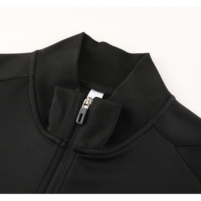 Set Đồ Thể Thao Màu Đen Có Khóa Kéo Size 23-24 Dành Cho Nam Giới