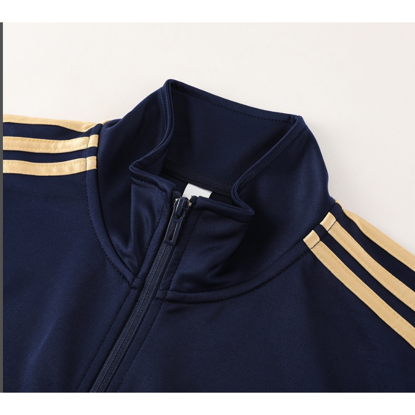 Áo Khoác Bóng Đá Tay Dài Có Khóa Kéo Size S-2XL 23-24 Arsenal Chất Lượng Cao