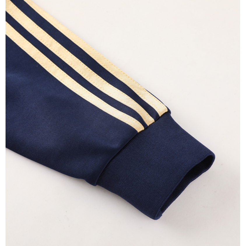 Áo Khoác Bóng Đá Tay Dài Có Khóa Kéo Size S-2XL 23-24 Arsenal Chất Lượng Cao