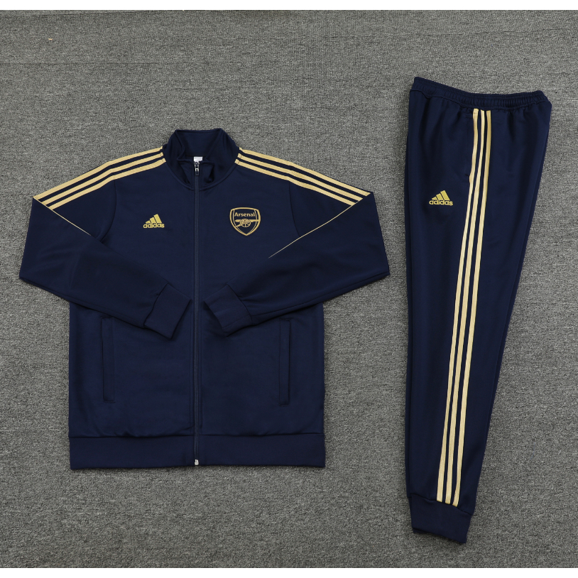 Áo Khoác Bóng Đá Tay Dài Có Khóa Kéo Size S-2XL 23-24 Arsenal Chất Lượng Cao