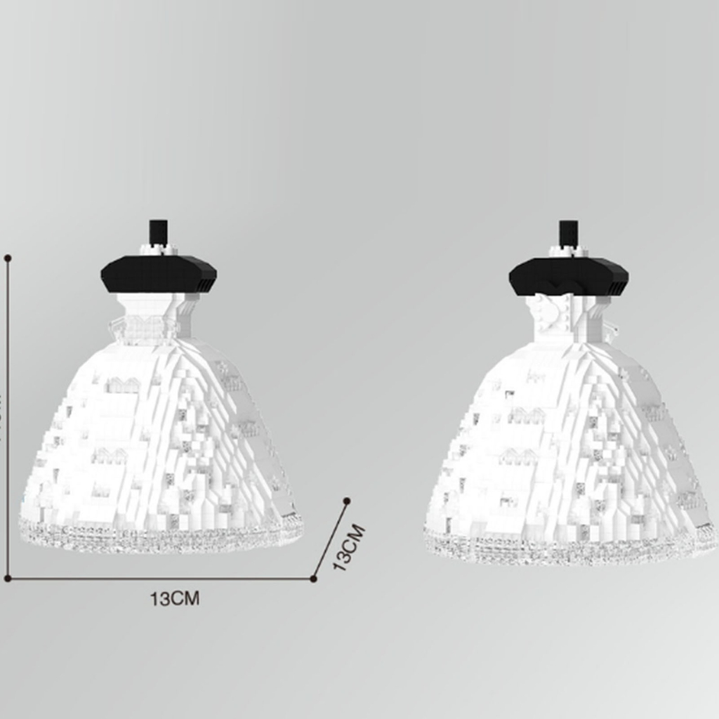 Đồ Chơi Lắp Ráp Hình Đầm Cưới - Mô hình Lắp Ráp váy cưới / vest  Dễ Thương Tinh Tế Cho Bé Gái Sinh Nhật