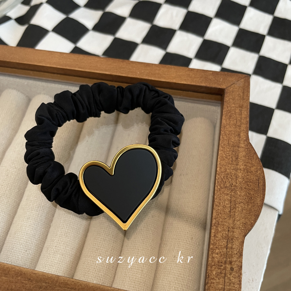 Mh Dây Buộc Tóc Đuôi Ngựa Cao Thấp Co Giãn Hình Tròn In Chữ miumiu Đơn Giản Thời Trang Cho Nữ