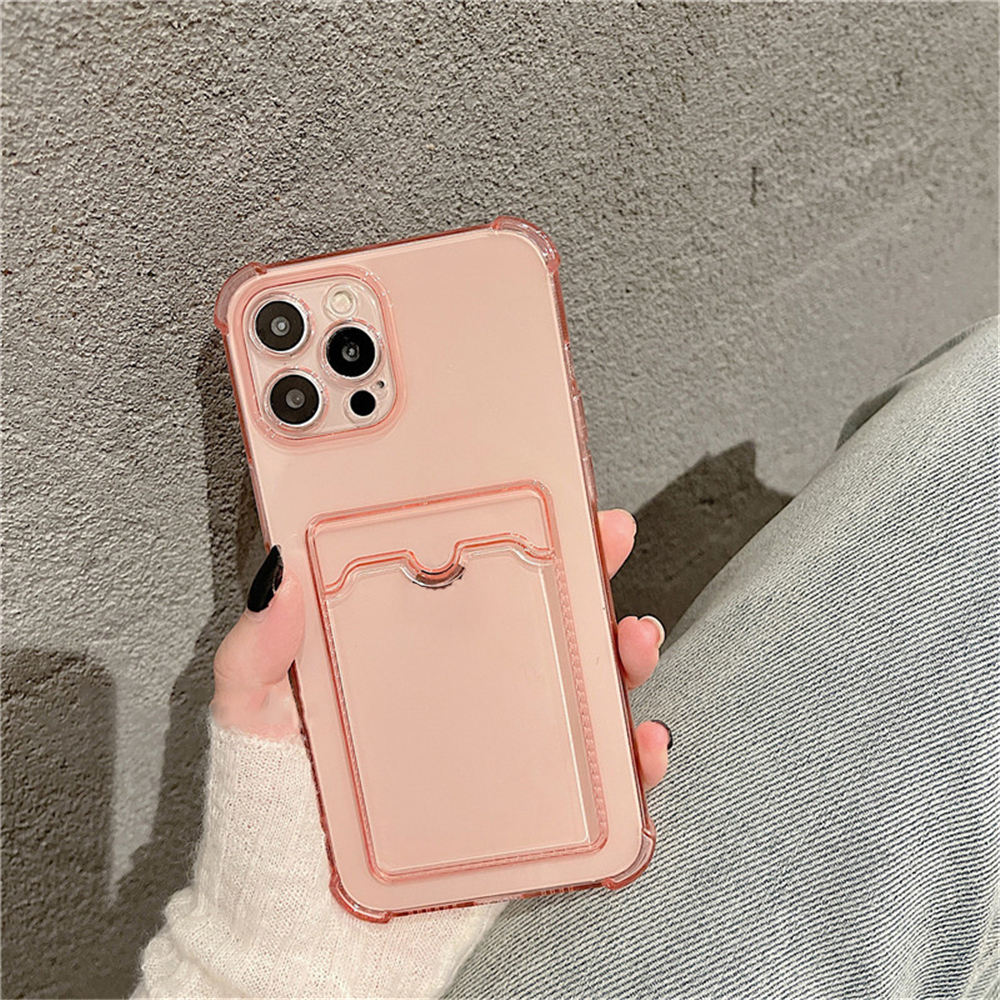 Ốp Điện Thoại Mềm Trong Suốt Có Túi Khí Chống Sốc Cho iPhone 15 Pro Max 15 Plus