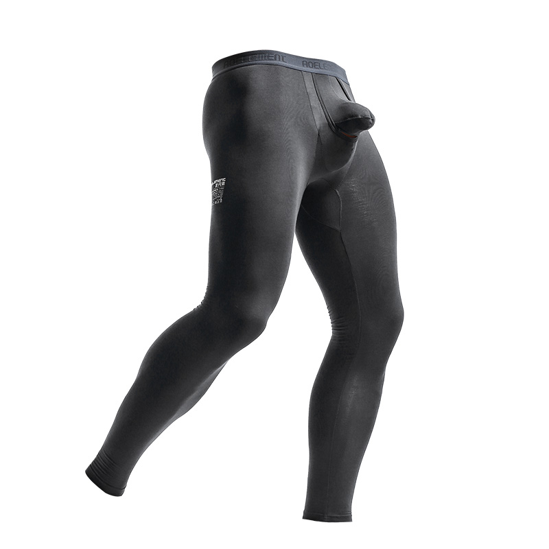 Quần Dài Ôm Dáng Cắt Xẻ Gợi Cảm Giữ Ấm Mới Cho Nam Men's 092