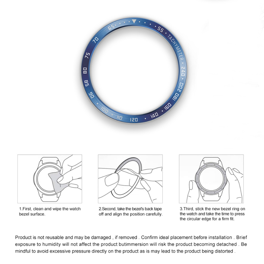 Khung Viền Kim Loại 47mm Cho Đồng Hồ Thông Minh Samsung Galaxy Watch 6 Classic Galaxy Watch6 Classic 43mm