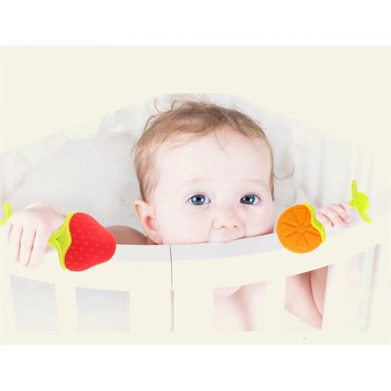 Trái Cây Silicone Tập Nhai Cho Bé