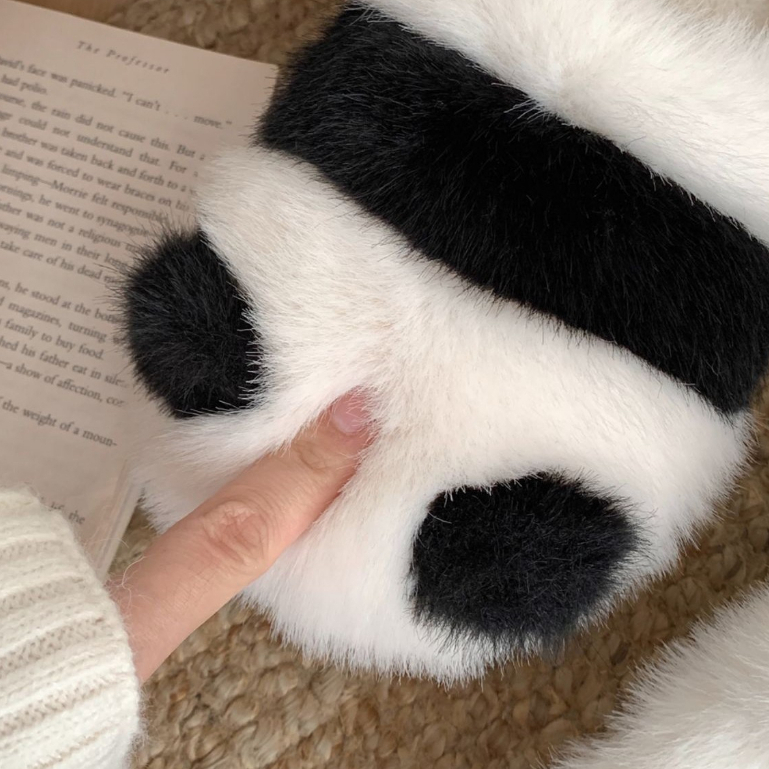 Dép Bông Đi Trong Nhà Hình Gấu Trúc Dễ Thương Cho Nữ