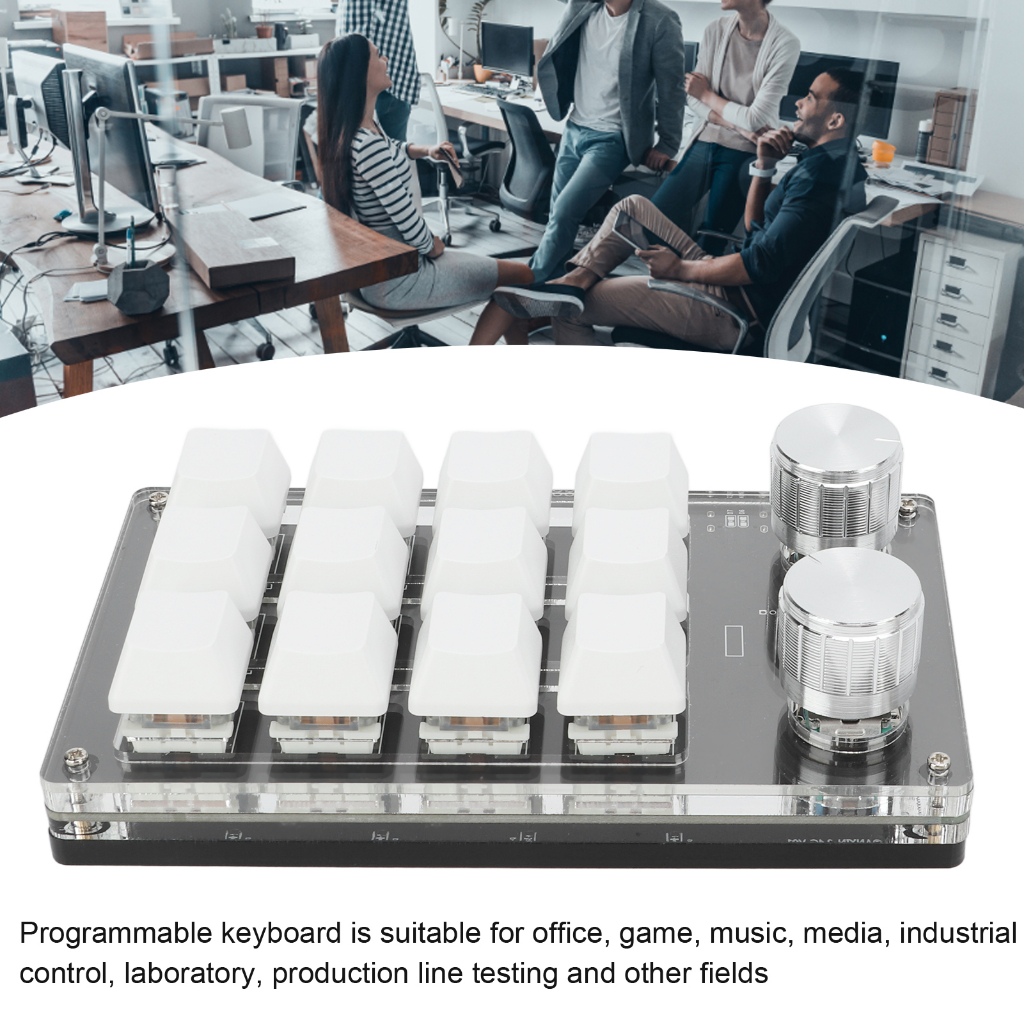 Nóng bỏng Bàn Phím Cơ Macro Một Tay 12 Đa Năng Tự Làm Có Thể Lập Trình Cho Văn Phòng Chơi Game