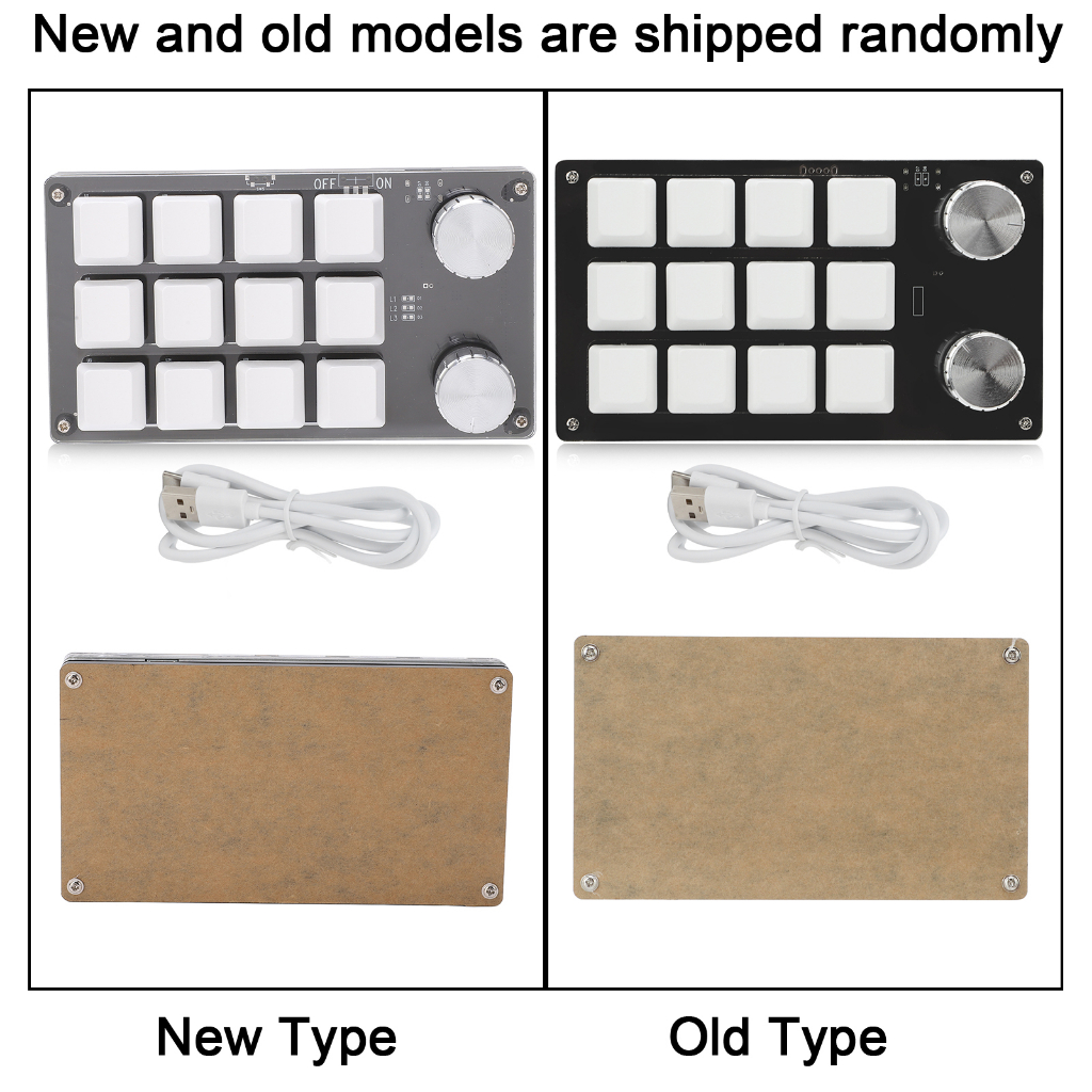 Nóng bỏng Bàn Phím Cơ Macro Một Tay 12 Đa Năng Tự Làm Có Thể Lập Trình Cho Văn Phòng Chơi Game