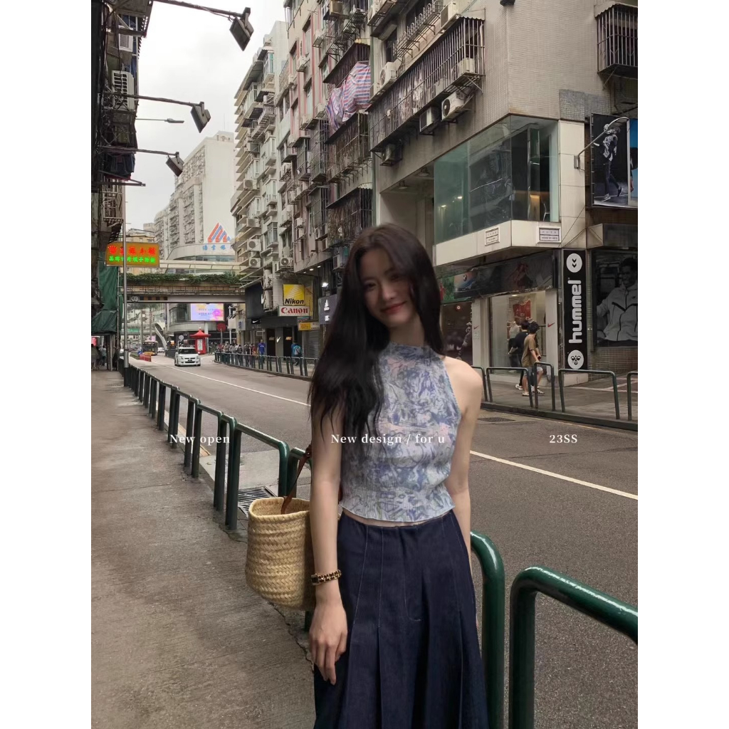 Áo Hai Dây Dáng Ôm Thời Trang Mùa Hè Hàn Quốc 23