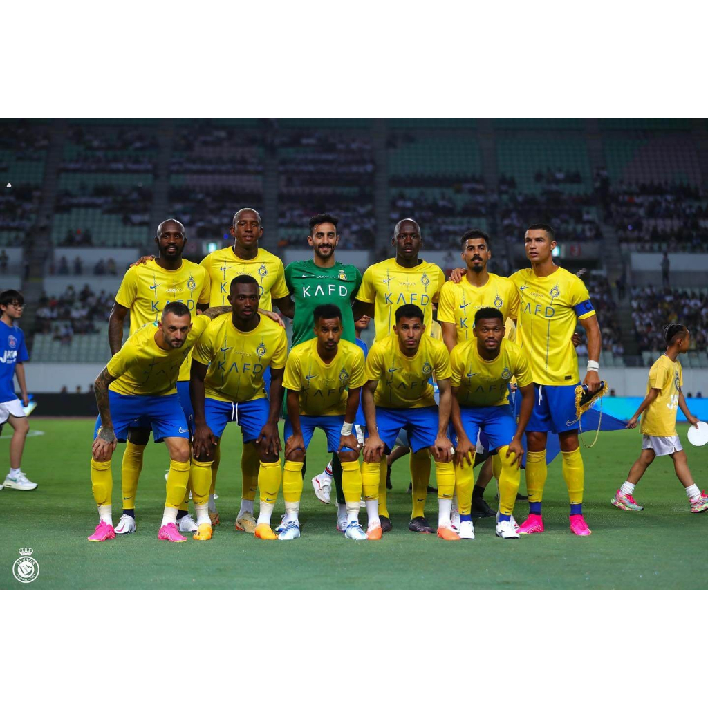 Áo Thun Số 23-24 Al-Nassr FC  Jersey S-XXL * Chất Lượng Cao *