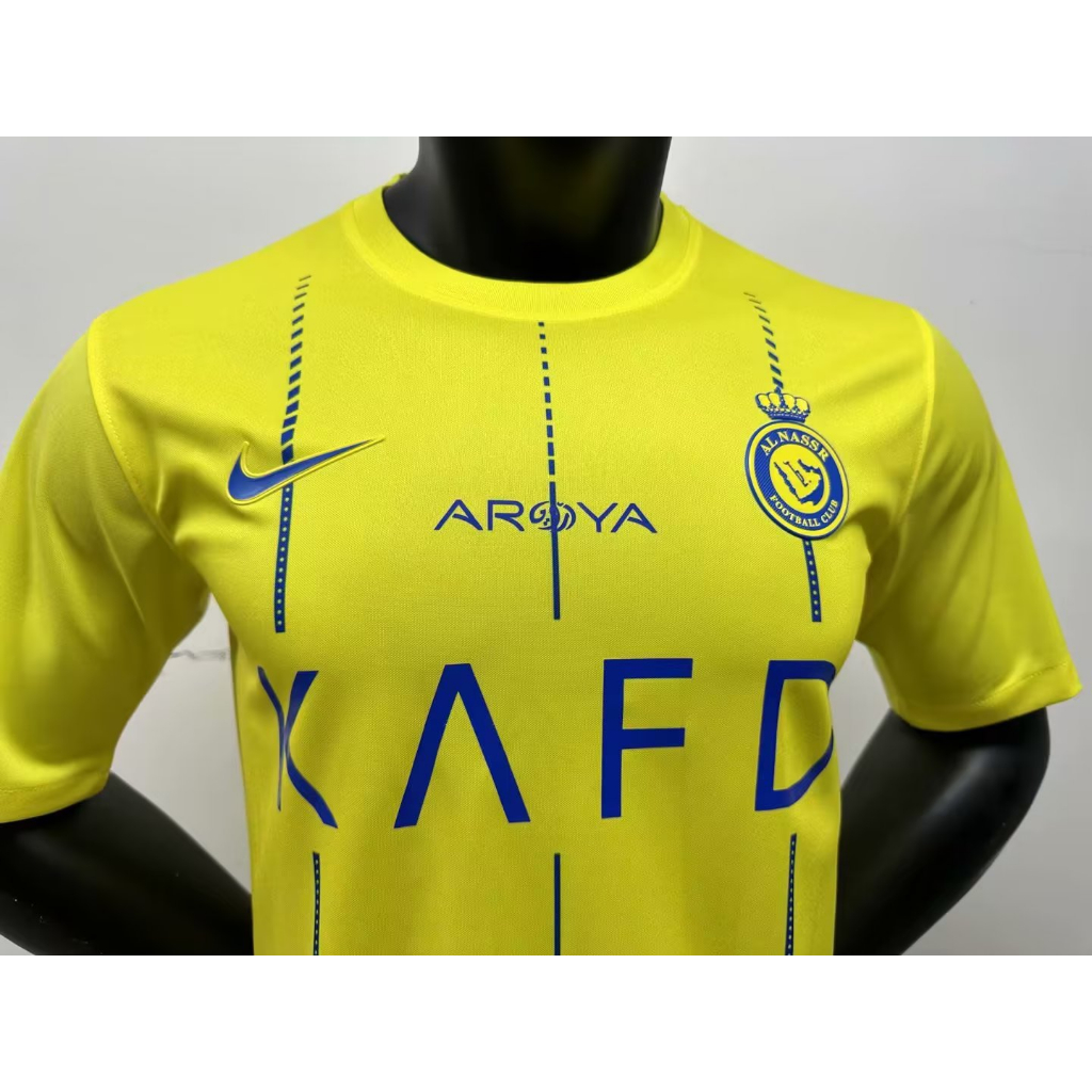 Áo Thun Số 23-24 Al-Nassr FC  Jersey S-XXL * Chất Lượng Cao *