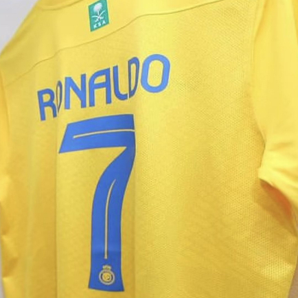 Áo Thun Số 23-24 Al-Nassr FC  Jersey S-XXL * Chất Lượng Cao *