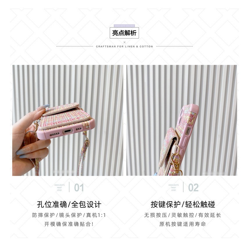 Ốp Điện Thoại Có Ngăn Đựng Thẻ Cho iphone 15proamx 15pro 14promax 13 pro max 12 pro max 11