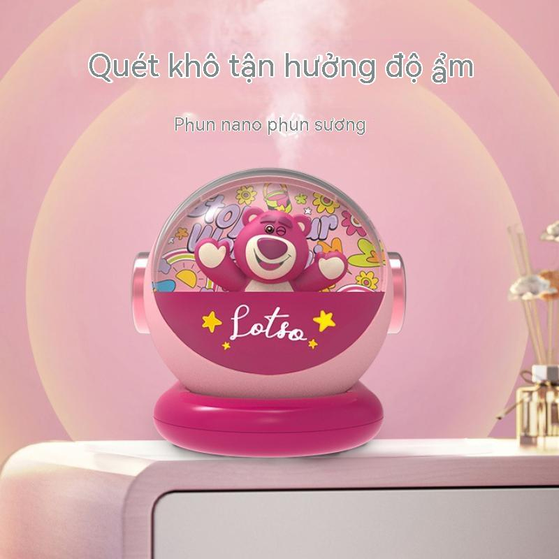 2023 Sản Phẩm Mới Disney Strawberry Bear Tàu Ngầm Máy Tạo Độ Ẩm Vòng Khói Máy Tạo Độ Ẩm Thiết Bị Cắm Trại Máy Tính Để Bàn Văn Phòng Đồ Chơi Máy Tạo Độ Ẩm Sáng Tạo