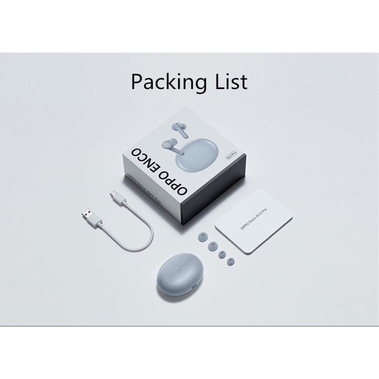 Tai Nghe Không Dây 100% Chính Hãng OPPO ENCO Air 2 Pro TWS Bluetooth 5.2 Chống Ồn AAC Find X5 Pro
