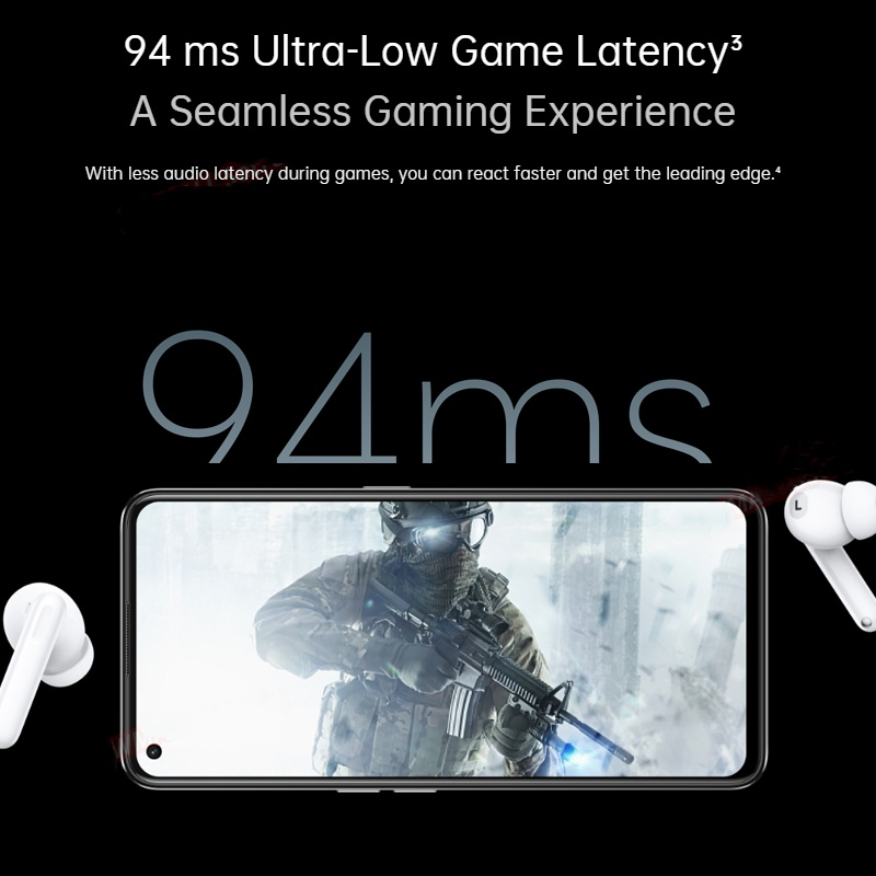 Tai Nghe Không Dây 100% Chính Hãng OPPO ENCO Air 2 Pro TWS Bluetooth 5.2 Chống Ồn AAC Find X5 Pro