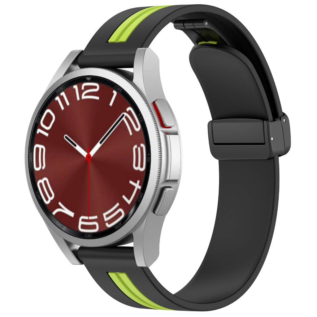 Dây Đeo Hai Màu Thay Thế Cho Đồng Hồ Thông Minh samsung galaxy watch 6 5 4 classic pro 40mm 44mm 43mm 47mm 2023