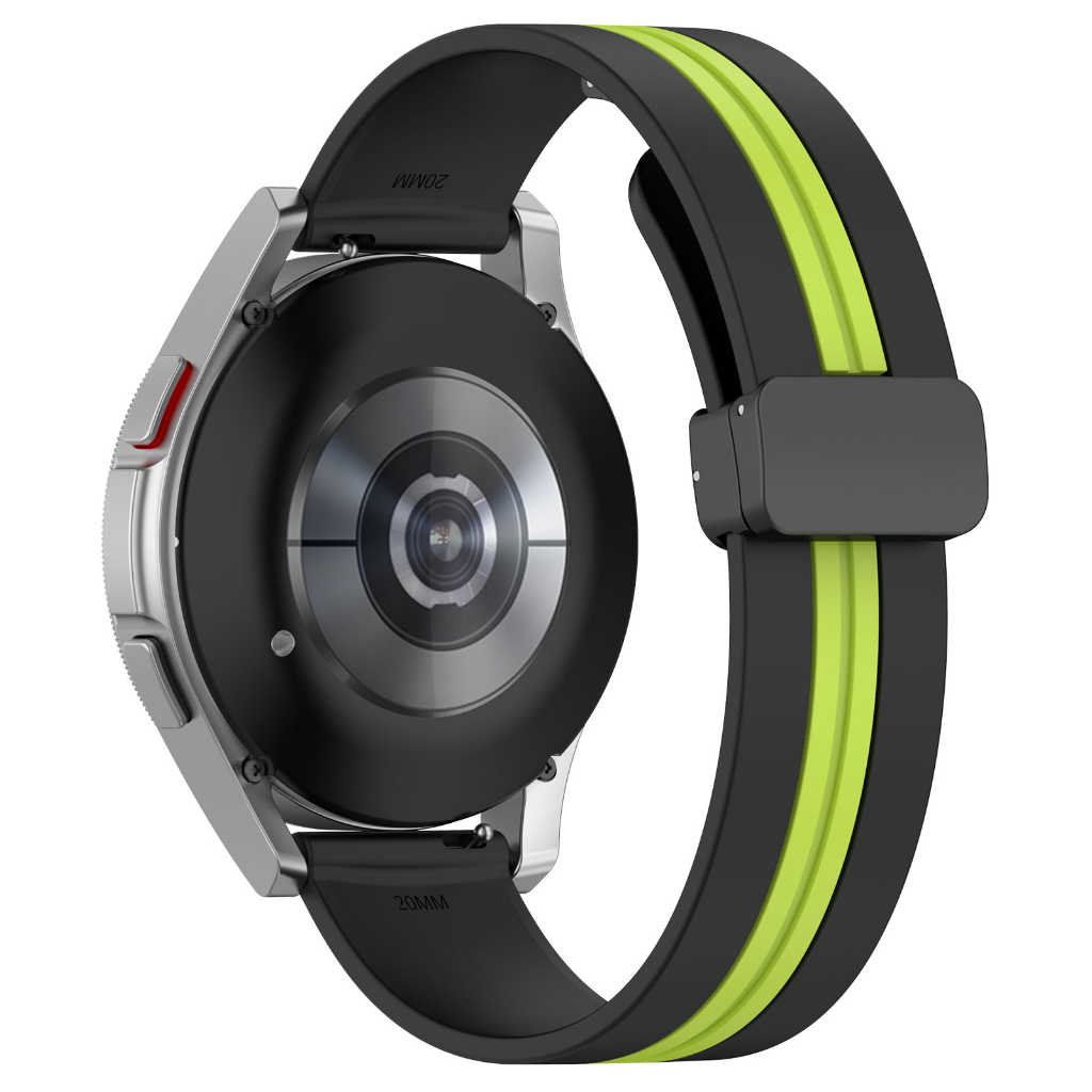 Dây Đeo Hai Màu Thay Thế Cho Đồng Hồ Thông Minh samsung galaxy watch 6 5 4 classic pro 40mm 44mm 43mm 47mm 2023