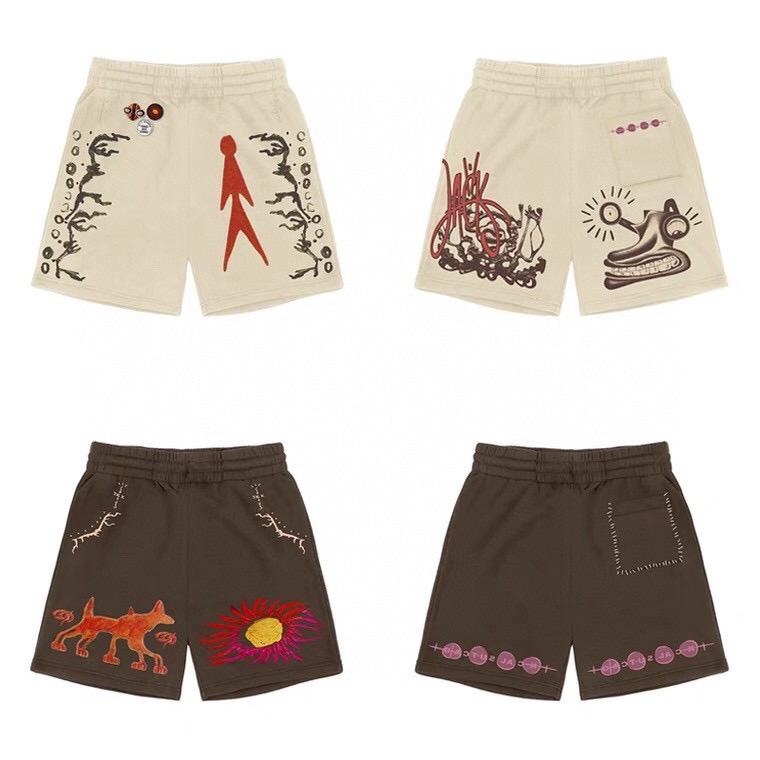 Quần Short Thể Thao In Hình Travis Scott Jack Phong Cách Hip Hop Cho Nam Và Nữ