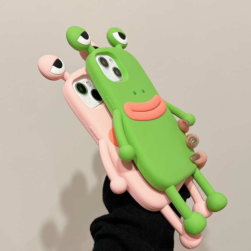 Hoạt Hình Ốp Điện Thoại Hình Ếch Xanh Cho Iphone 6 7 8 x xs xsm 11 12 13 14 15 pro max plus promax