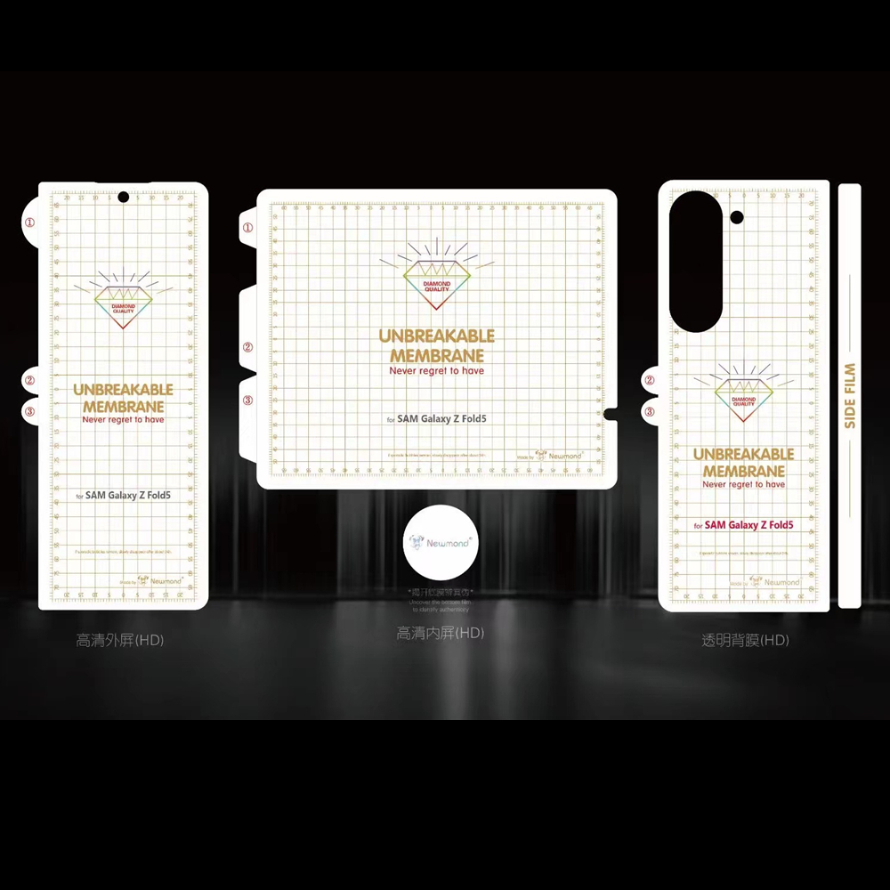Miếng Dán Hydrogel Mềm Nhám Trong Suốt Siêu Nhẹ Bảo Vệ Màn Hình Cho Samsung Galaxy Z Fold5 4 3 Z Fold 5 2