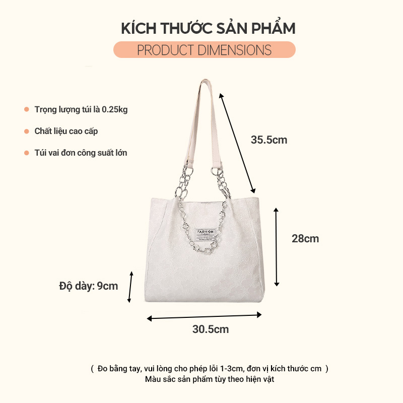 Túi Xách tote Bằng Vải jacquard Sức Chứa Lớn GYLXB530
