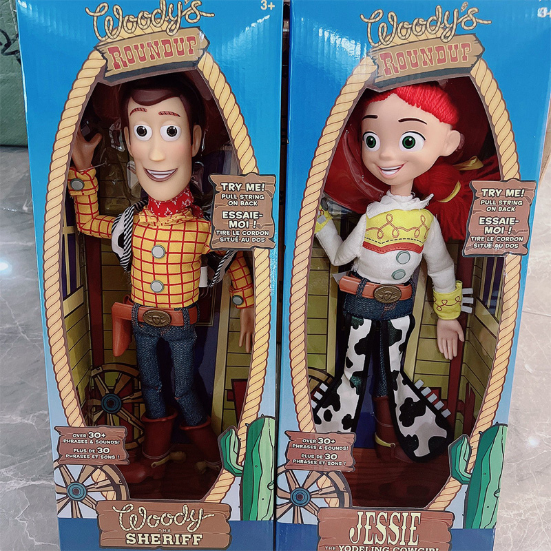DISNEY Mô Hình Đồ Chơi Nhân Vật Woody Buzz Jessie Rex Trong Phim Hoạt Hình Toy Story 40cm