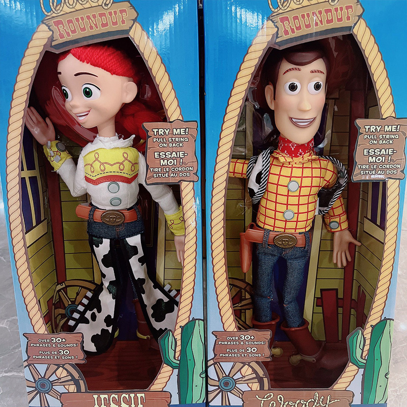 DISNEY Mô Hình Đồ Chơi Nhân Vật Woody Buzz Jessie Rex Trong Phim Hoạt Hình Toy Story 40cm